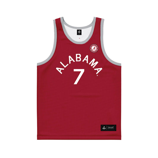 Alabama - NCAA Men's Basketball : Taylor Bol Bowen - Hardwood Reissue Basketball Jersey-0