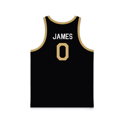 Vanderbilt - NCAA Men's Basketball : Michael James - Hardwood Reissue Basketball Jersey-1