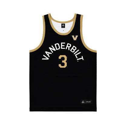 Vanderbilt - NCAA Men's Basketball : tyler tanner - Hardwood Reissue Basketball Jersey-0