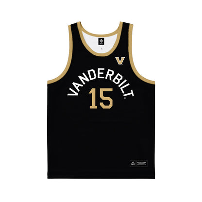 Vanderbilt - NCAA Men's Basketball : Coleson Messer - Hardwood Reissue Basketball Jersey-0