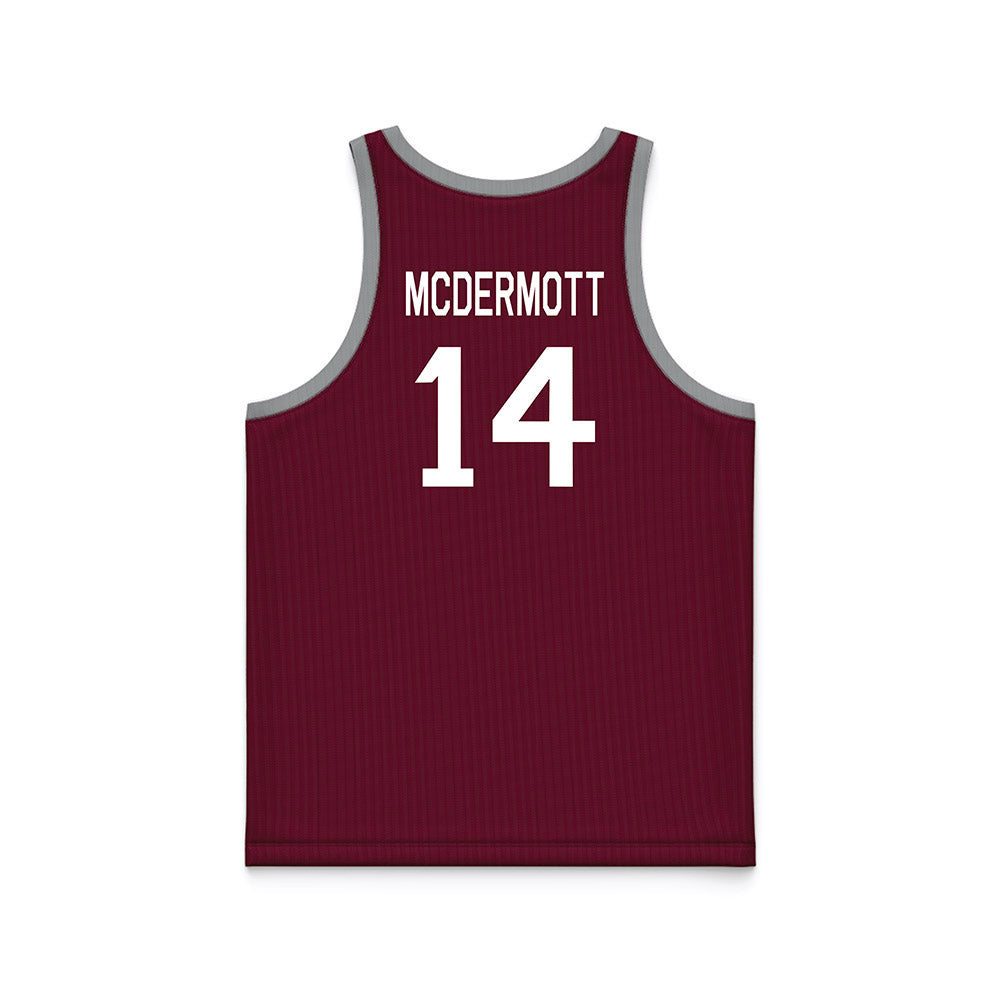 Texas A&M - NCAA Men's Basketball : Chris Mcdermott - Hardwood Reissue Basketball Jersey-1