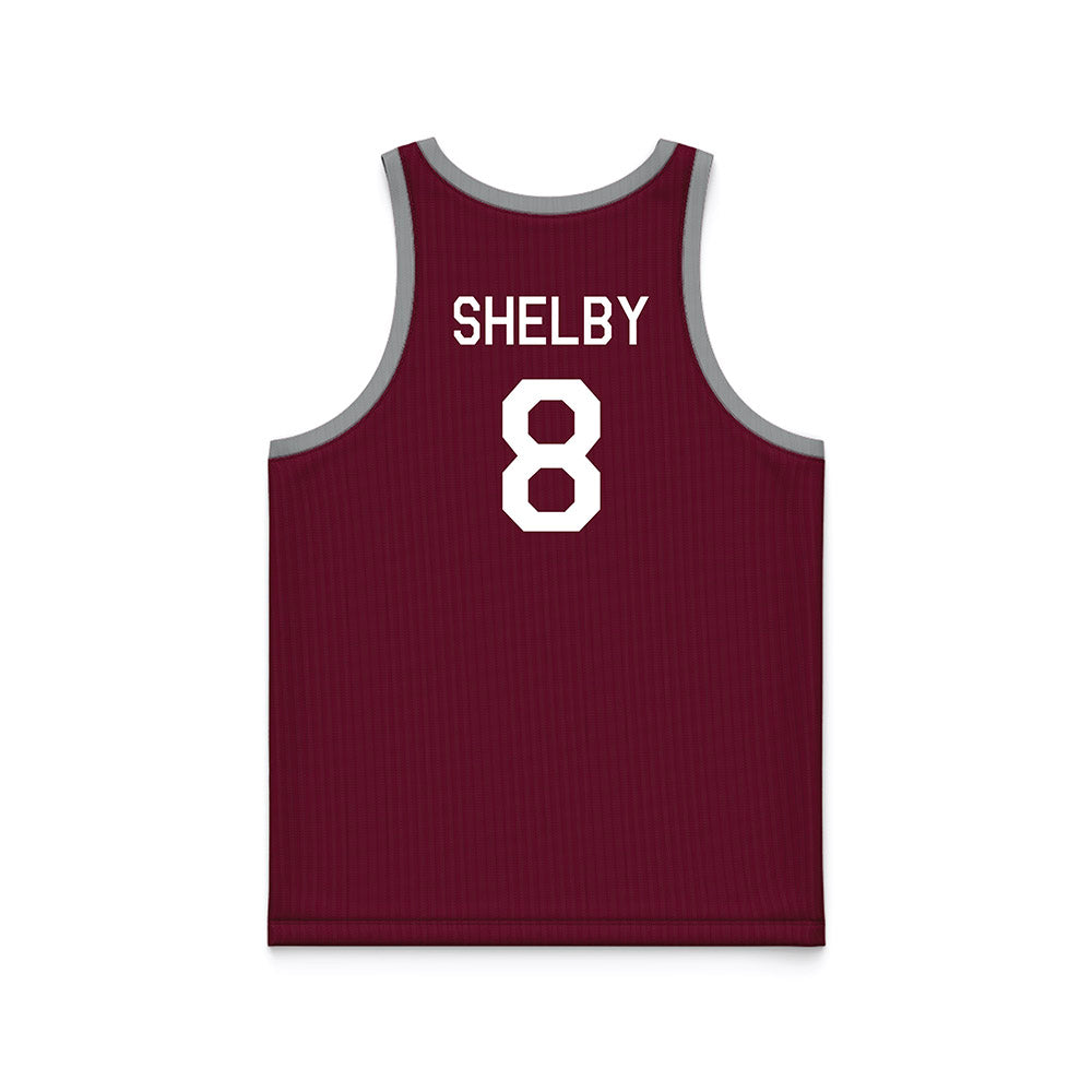 Texas A&M - NCAA Men's Basketball : Noah Shelby - Hardwood Reissue Basketball Jersey-1
