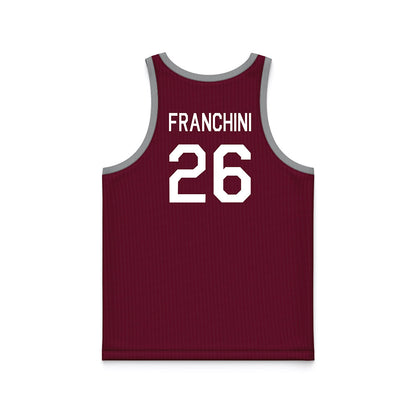 Texas A&M - NCAA Women's Basketball : Anita Franchini - Hardwood Reissue Basketball Jersey-1