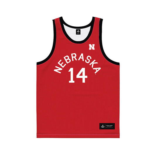 Nebraska - NCAA Women's Basketball : Callin Hake - Hardwood Reissue Basketball Jersey-0