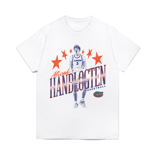 Florida - NCAA Men's Basketball : Micah Handlogten - Comfort Colors T-Shirt-0