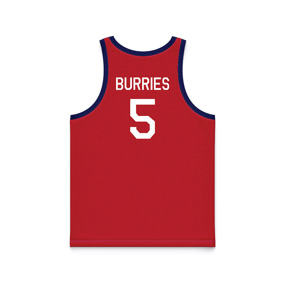 Arizona - NCAA Men's Basketball : Brayden Burries - Hardwood Reissue Basketball Jersey-1