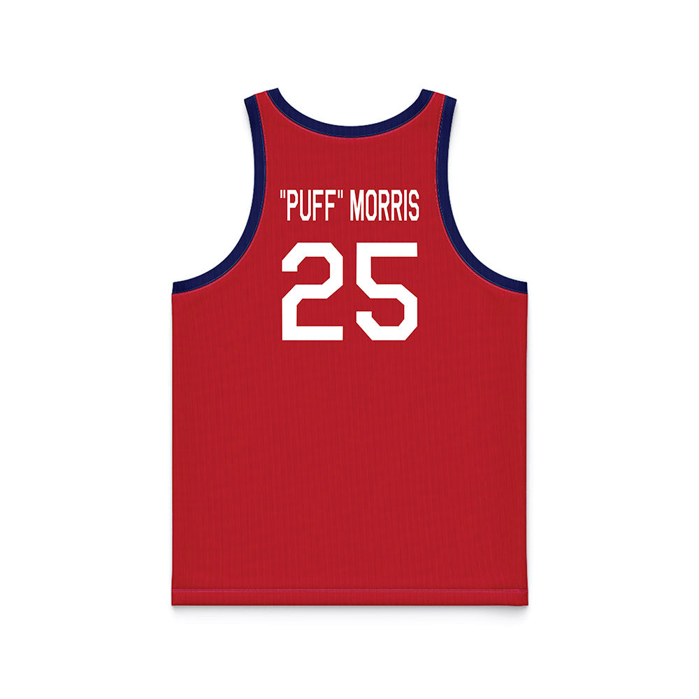 Arizona - NCAA Women's Basketball : Aliyahna "Puff" Morris - Hardwood Reissue Basketball Jersey-1