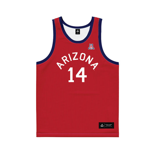 Arizona - NCAA Men's Basketball : Motiejus Krivas - Hardwood Reissue Basketball Jersey-0