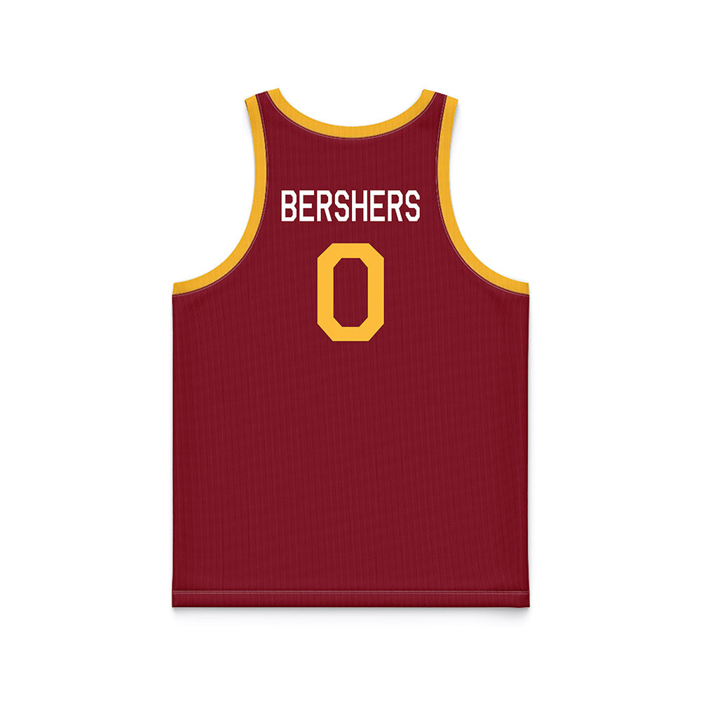 Minnesota - NCAA Women's Basketball : Tracey Bershers - Hardwood Reissue Basketball Jersey-1