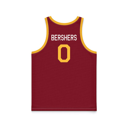 Minnesota - NCAA Women's Basketball : Tracey Bershers - Hardwood Reissue Basketball Jersey-1
