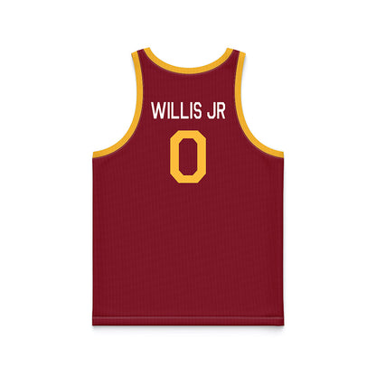 Minnesota - NCAA Men's Basketball : Chansey Willis Jr - Hardwood Reissue Basketball Jersey-1
