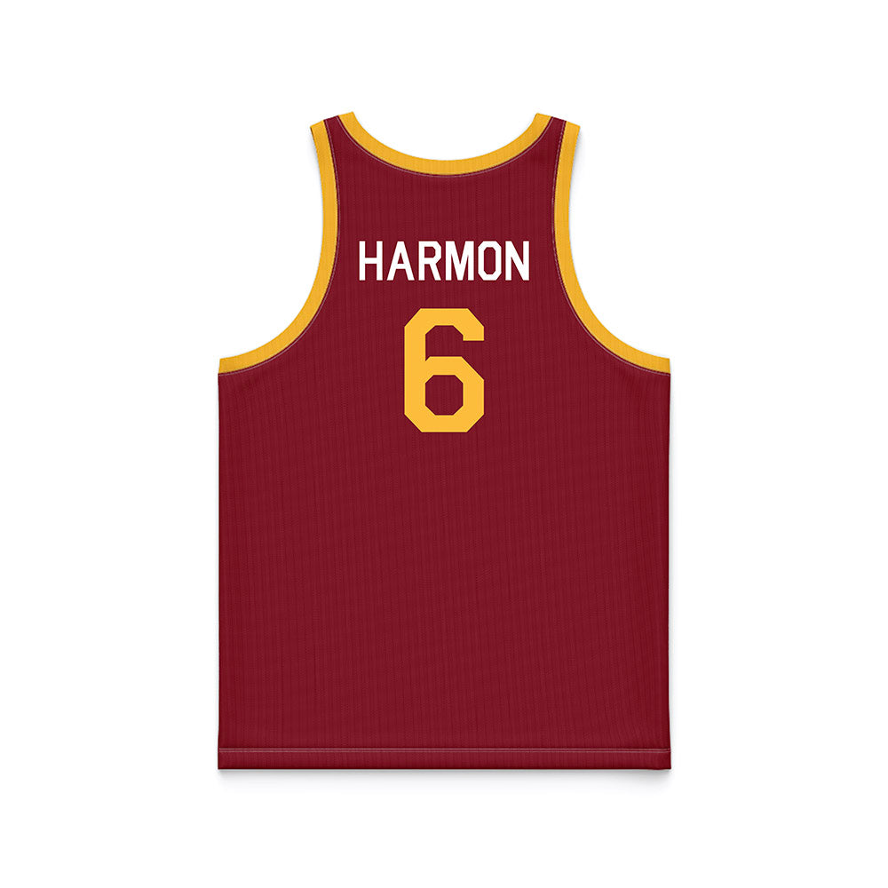 Minnesota - NCAA Women's Basketball : Leah Harmon - Hardwood Reissue Basketball Jersey-1