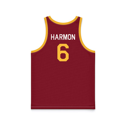 Minnesota - NCAA Women's Basketball : Leah Harmon - Hardwood Reissue Basketball Jersey-1