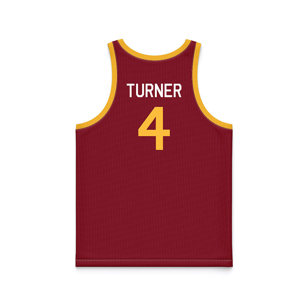 Minnesota - NCAA Men's Basketball : Nehemiah Turner - Hardwood Reissue Basketball Jersey-1