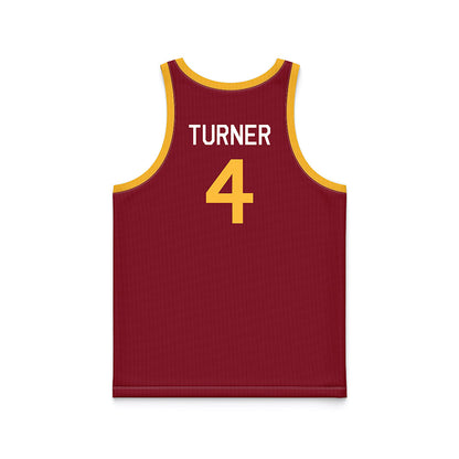 Minnesota - NCAA Men's Basketball : Nehemiah Turner - Hardwood Reissue Basketball Jersey-1