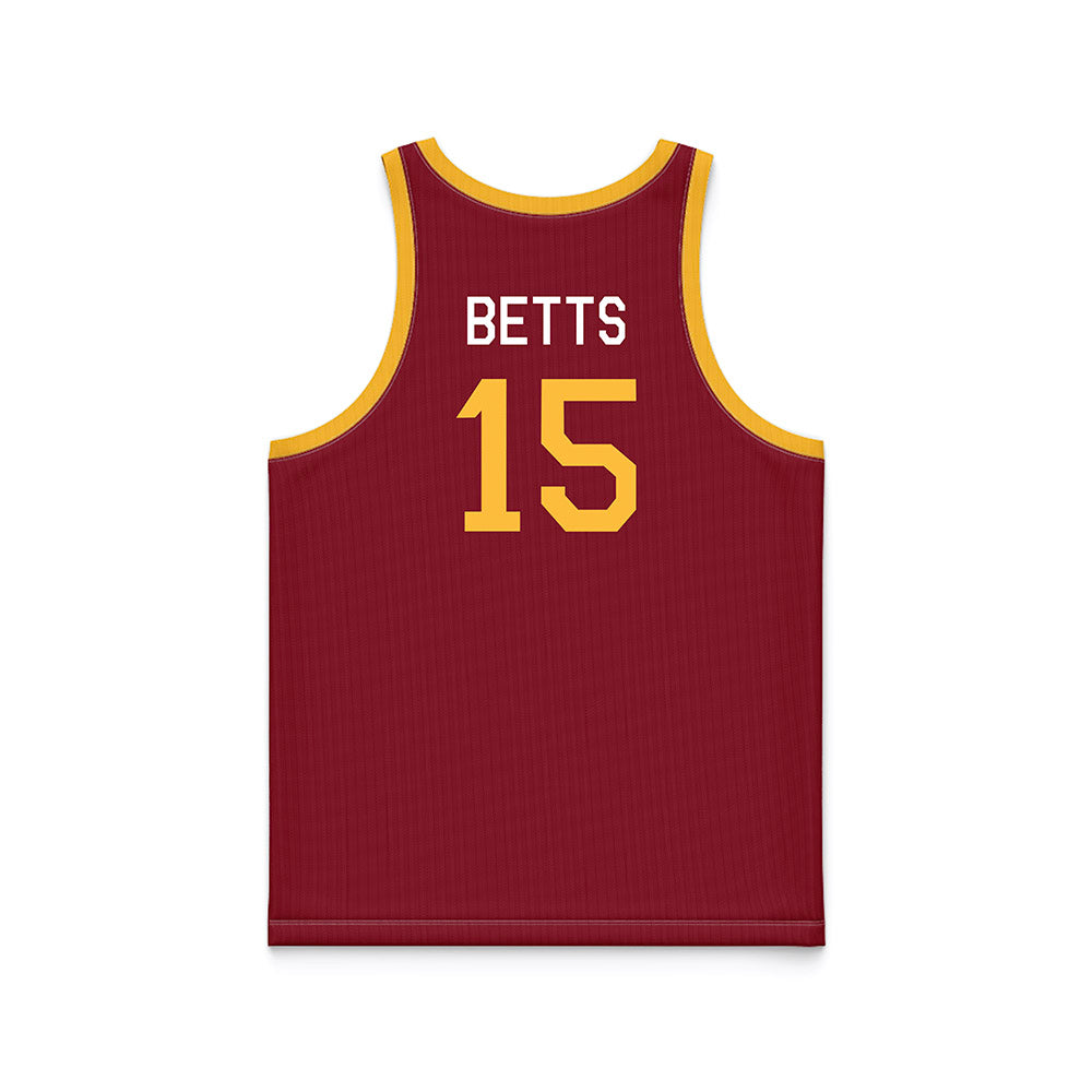 Minnesota - NCAA Men's Basketball : Kadyn Betts - Hardwood Reissue Basketball Jersey-1