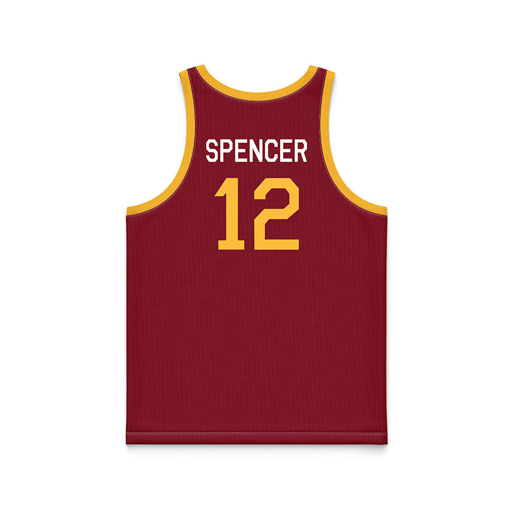 Minnesota - NCAA Men's Basketball : RJ Spencer - Hardwood Reissue Basketball Jersey-1