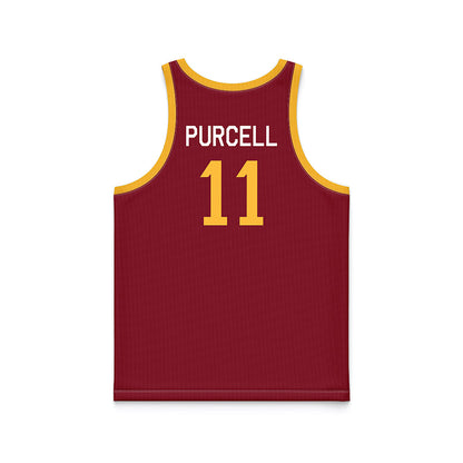 Minnesota - NCAA Men's Basketball : Jackson Purcell - Hardwood Reissue Basketball Jersey-1