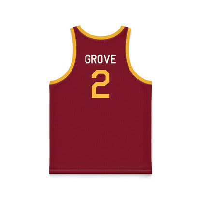 Minnesota - NCAA Men's Basketball : Grayson Grove - Hardwood Reissue Basketball Jersey-1