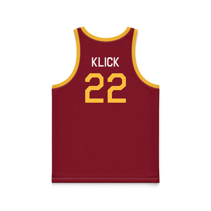 Minnesota - NCAA Women's Basketball : Kennedy Klick - Hardwood Reissue Basketball Jersey-1