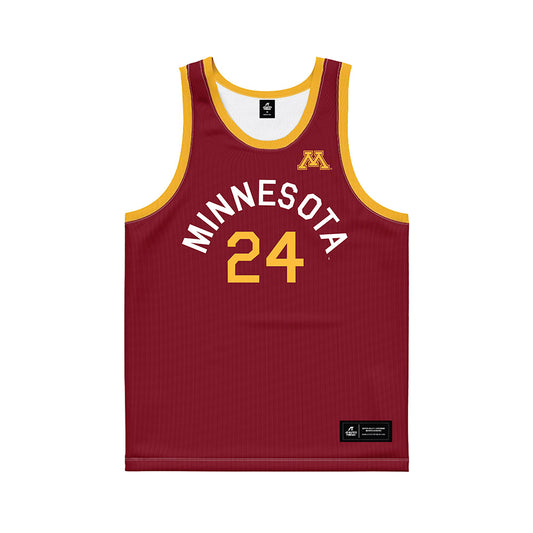 Minnesota - NCAA Women's Basketball : Mallory Heyer - Hardwood Reissue Basketball Jersey-0