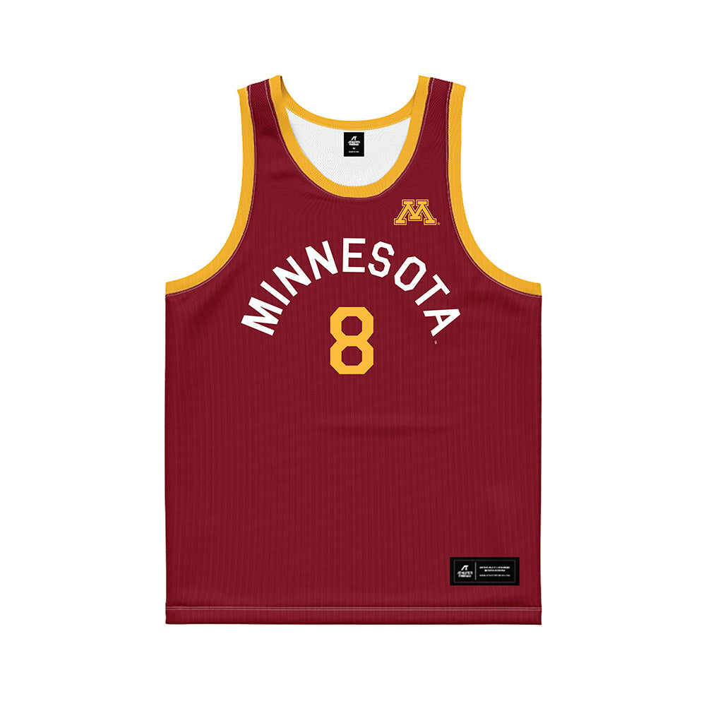 Minnesota - NCAA Men's Basketball : Max Lorenson - Hardwood Reissue Basketball Jersey-0