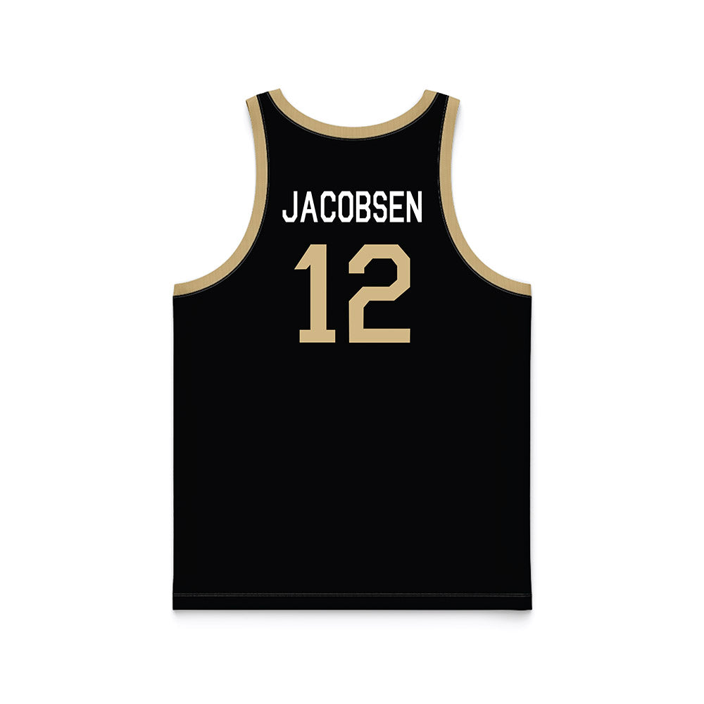 Purdue - NCAA Men's Basketball : Daniel Jacobsen - Hardwood Reissue Basketball Jersey-1