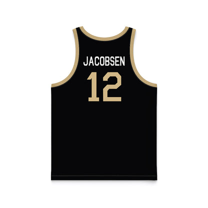 Purdue - NCAA Men's Basketball : Daniel Jacobsen - Hardwood Reissue Basketball Jersey-1