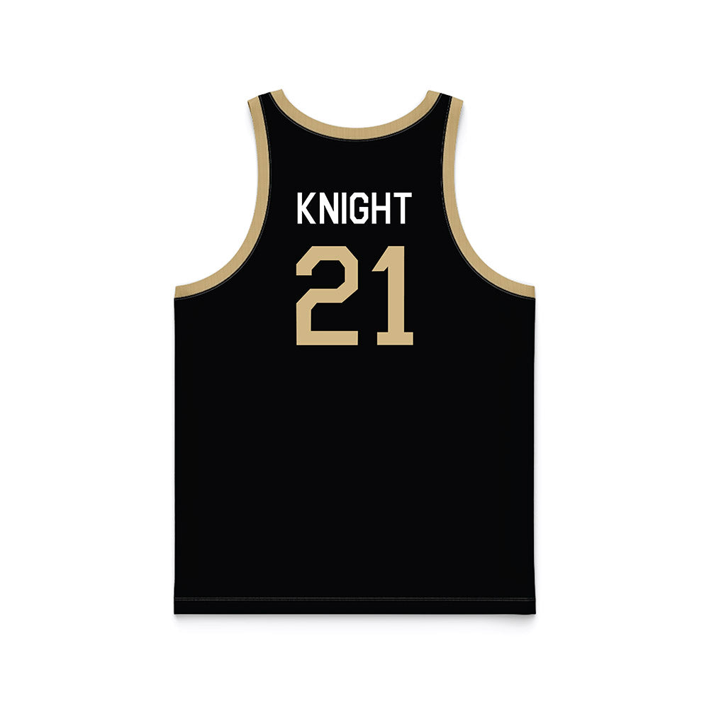Purdue - NCAA Men's Basketball : Rivers Knight - Hardwood Reissue Basketball Jersey-1