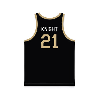 Purdue - NCAA Men's Basketball : Rivers Knight - Hardwood Reissue Basketball Jersey-1