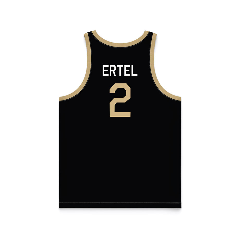 Purdue - NCAA Men's Basketball : Luke Ertel - Hardwood Reissue Basketball Jersey-1