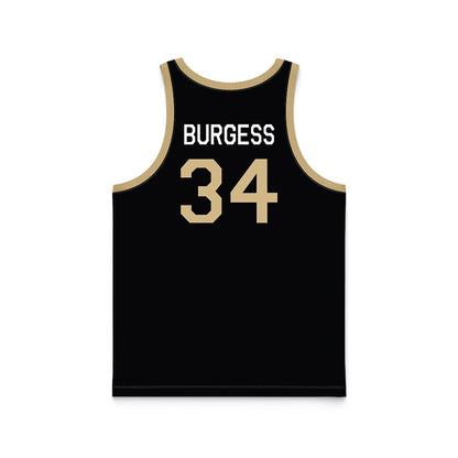 Purdue - NCAA Men's Basketball : Raleigh Burgess - Hardwood Reissue Basketball Jersey-1