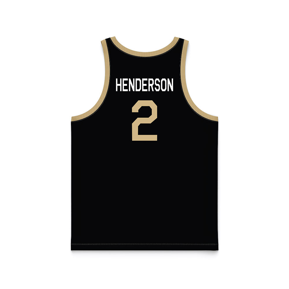 Purdue - NCAA Women's Basketball : Taylor Henderson - Hardwood Reissue Basketball Jersey-1