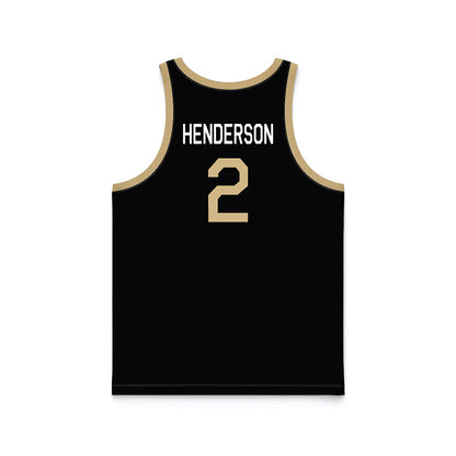 Purdue - NCAA Women's Basketball : Taylor Henderson - Hardwood Reissue Basketball Jersey-1