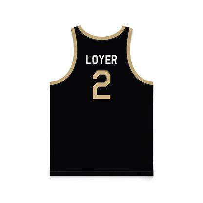 Purdue - NCAA Men's Basketball : Fletcher Loyer - Hardwood Reissue Basketball Jersey-1