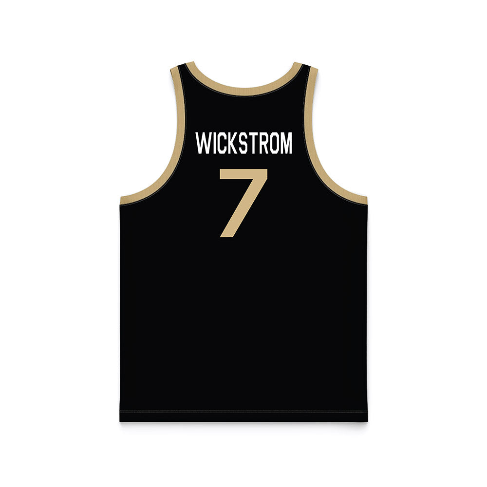 Purdue - NCAA Women's Basketball : Hannah Wickstrom - Hardwood Reissue Basketball Jersey-1
