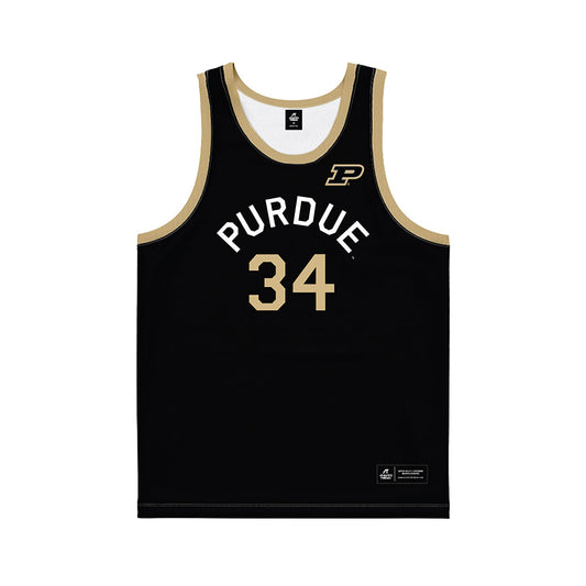 Purdue - NCAA Men's Basketball : Raleigh Burgess - Hardwood Reissue Basketball Jersey-0