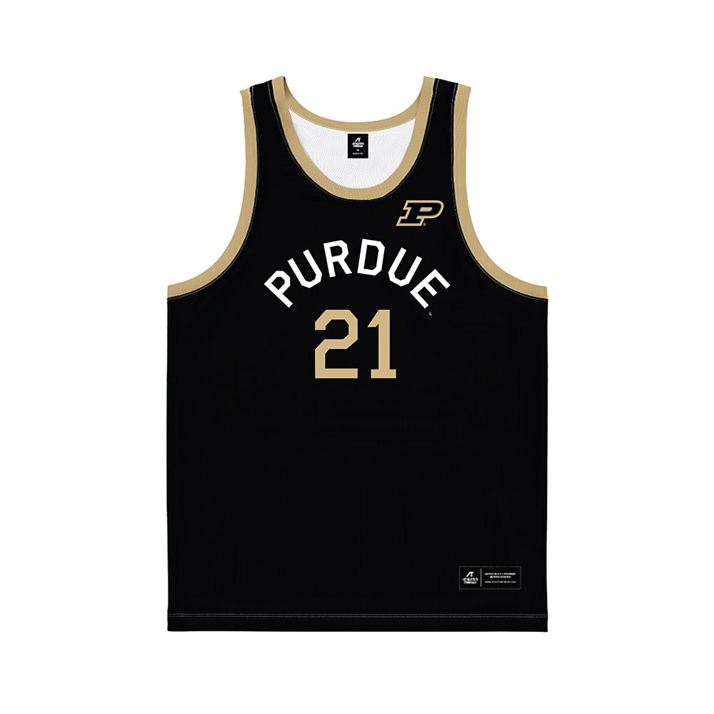 Purdue - NCAA Men's Basketball : Rivers Knight - Hardwood Reissue Basketball Jersey-0
