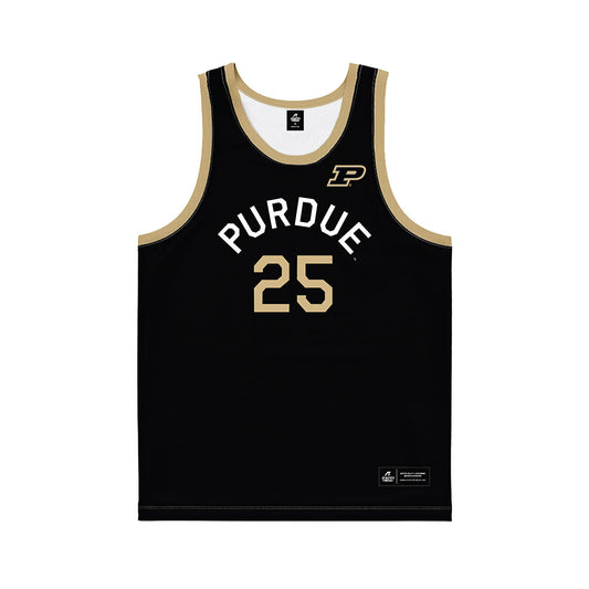 Purdue - NCAA Women's Basketball : Averi Aaron - Hardwood Reissue Basketball Jersey-0