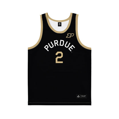 Purdue - NCAA Men's Basketball : Fletcher Loyer - Hardwood Reissue Basketball Jersey-0