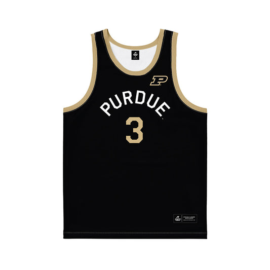 Purdue - NCAA Men's Basketball : Braden Smith - Hardwood Reissue Basketball Jersey-0