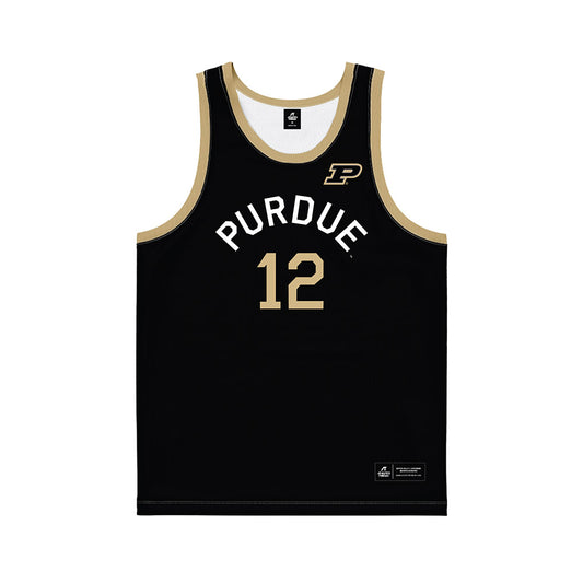 Purdue - NCAA Men's Basketball : Daniel Jacobsen - Hardwood Reissue Basketball Jersey-0