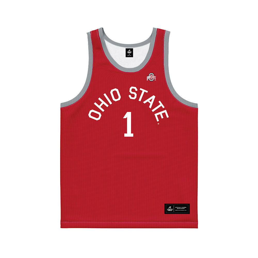 Ohio State - NCAA Men's Basketball : Amare Bynum - Red Hardwood Basketball Jersey-0