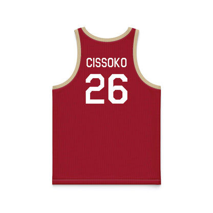 Oklahoma - NCAA Women's Basketball : Daffa Cissoko - Hardwood Reissue Basketball Jersey-1