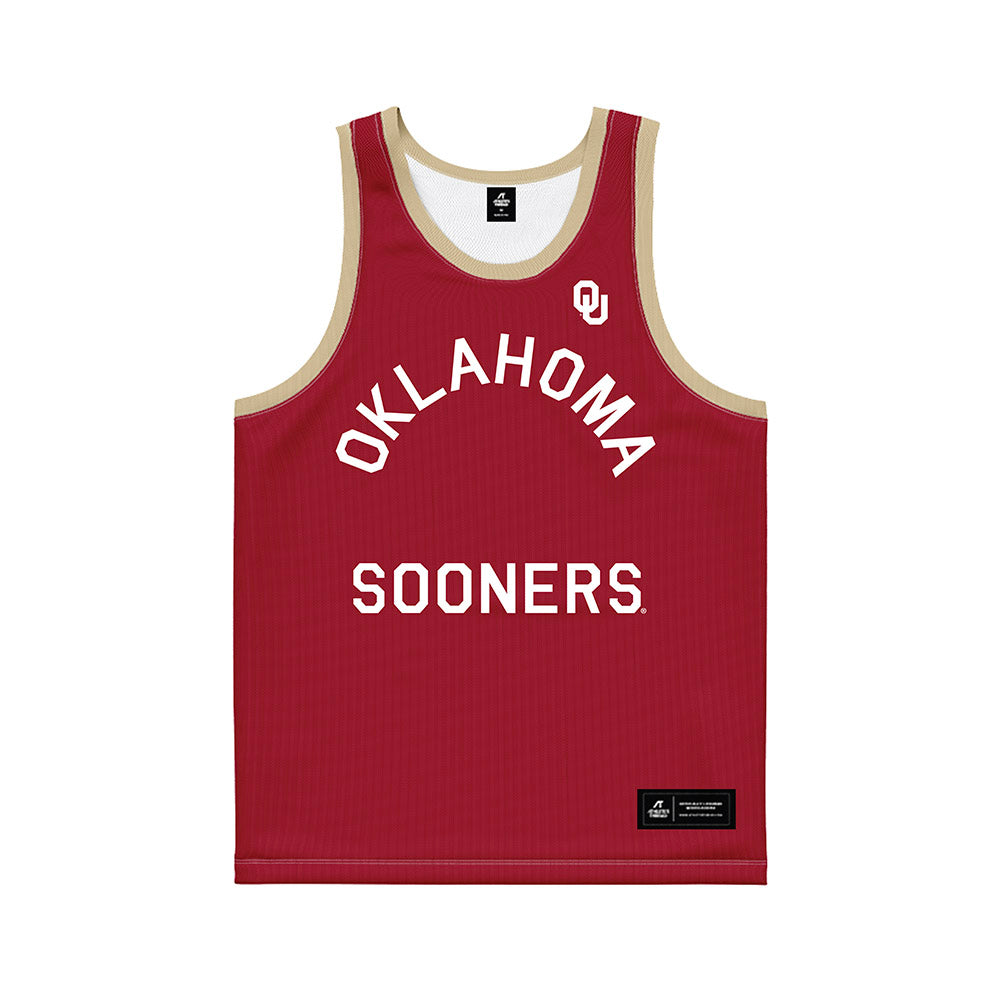 Oklahoma - NCAA Men's Basketball : Richard Isaacs - Hardwood Reissue Basketball Jersey-0