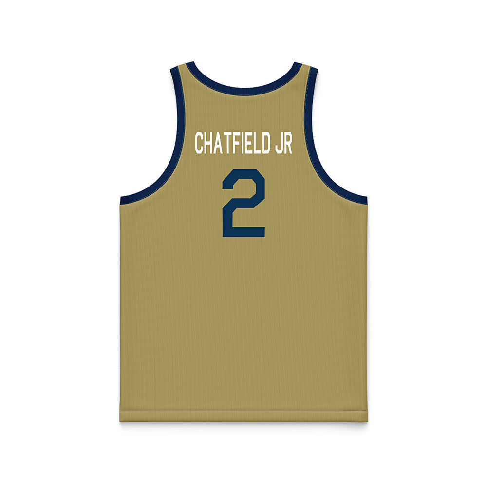 Georgia Tech - NCAA Men's Basketball : Eric Chatfield Jr - Hardwood Reissue Basketball Jersey-1