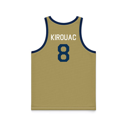 Georgia Tech - NCAA Men's Basketball : Cole Kirouac - Hardwood Reissue Basketball Jersey-1