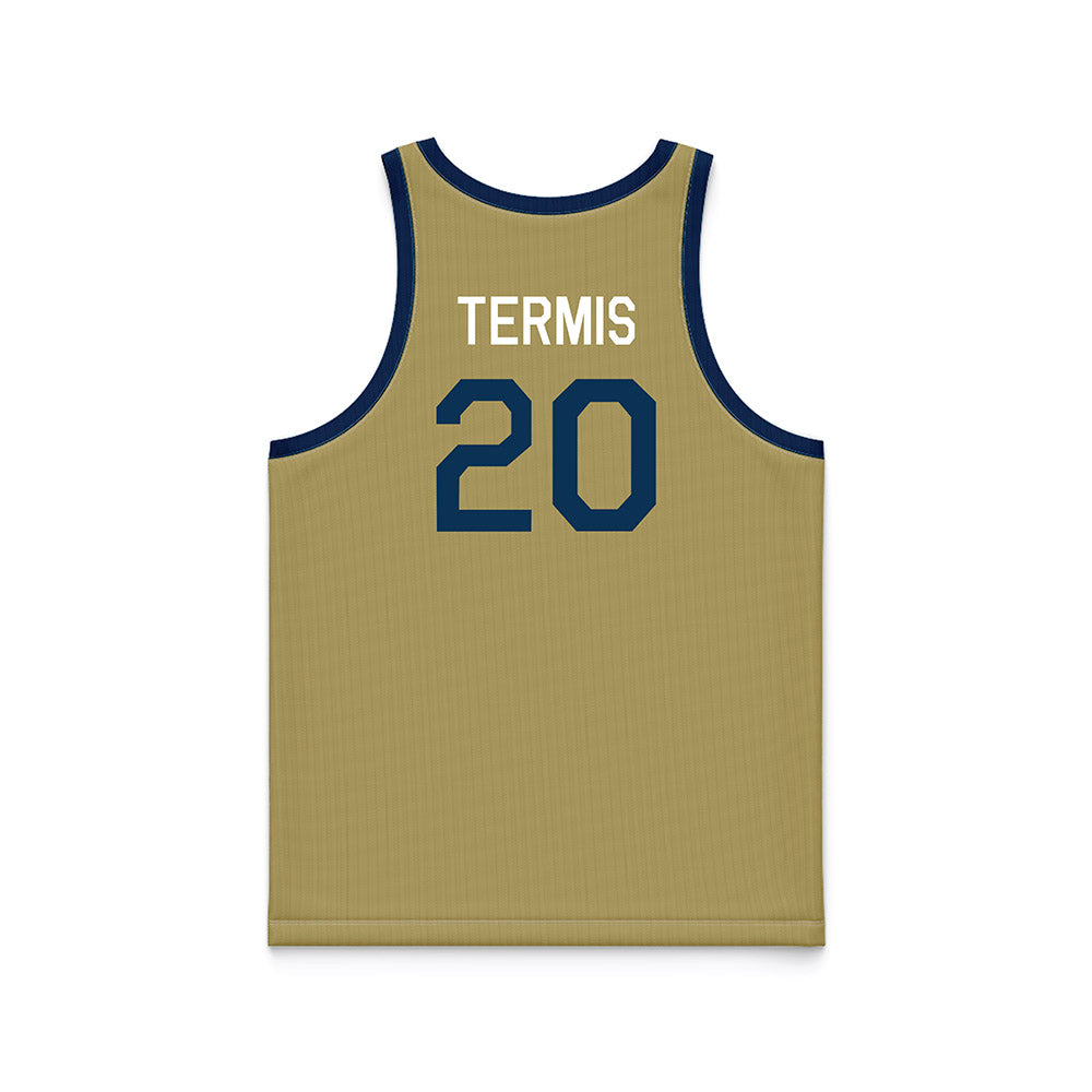 Georgia Tech - NCAA Women's Basketball : Ariadna Termis - Hardwood Reissue Basketball Jersey-1