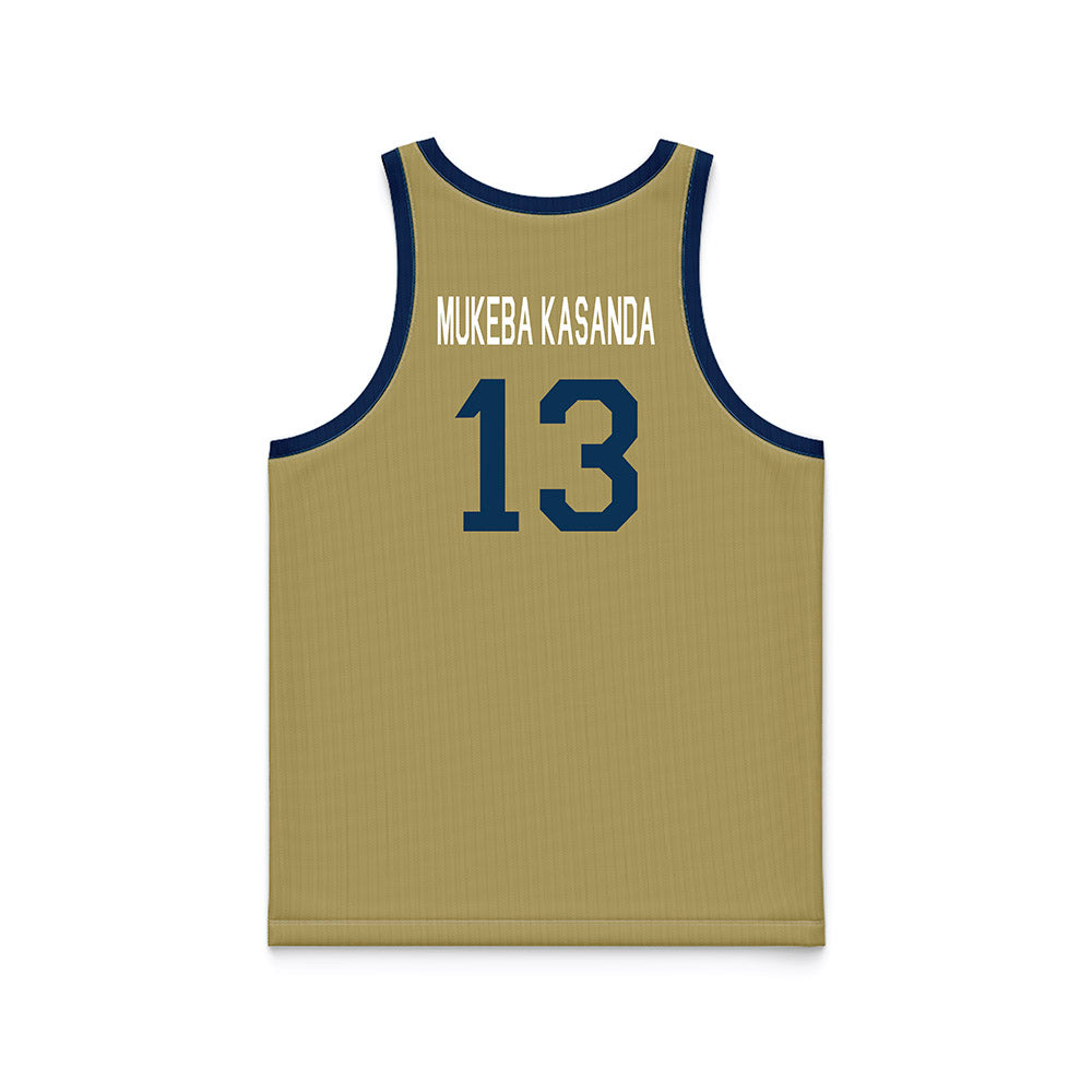 Georgia Tech - NCAA Women's Basketball : Deborah Mukeba Kasanda - Hardwood Reissue Basketball Jersey-1