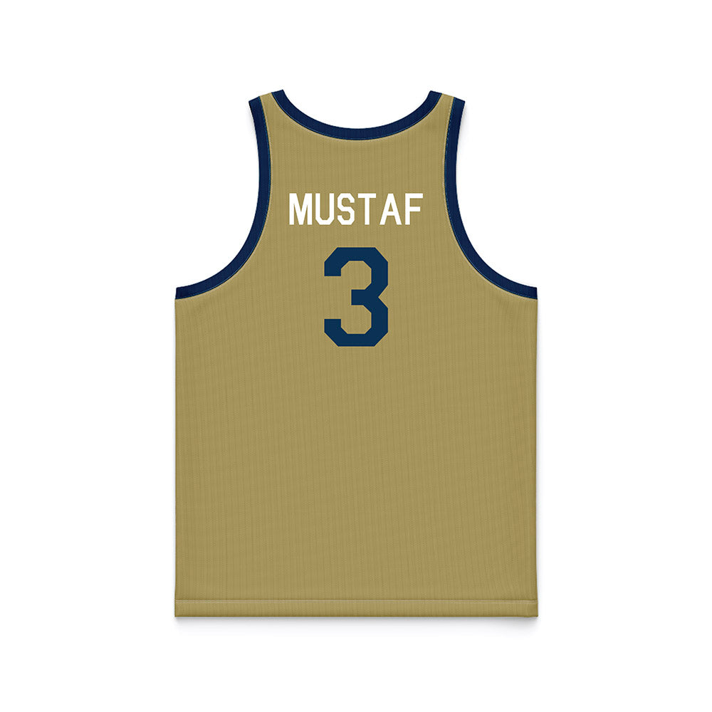 Georgia Tech - NCAA Men's Basketball : Jaeden Mustaf - Hardwood Reissue Basketball Jersey-1